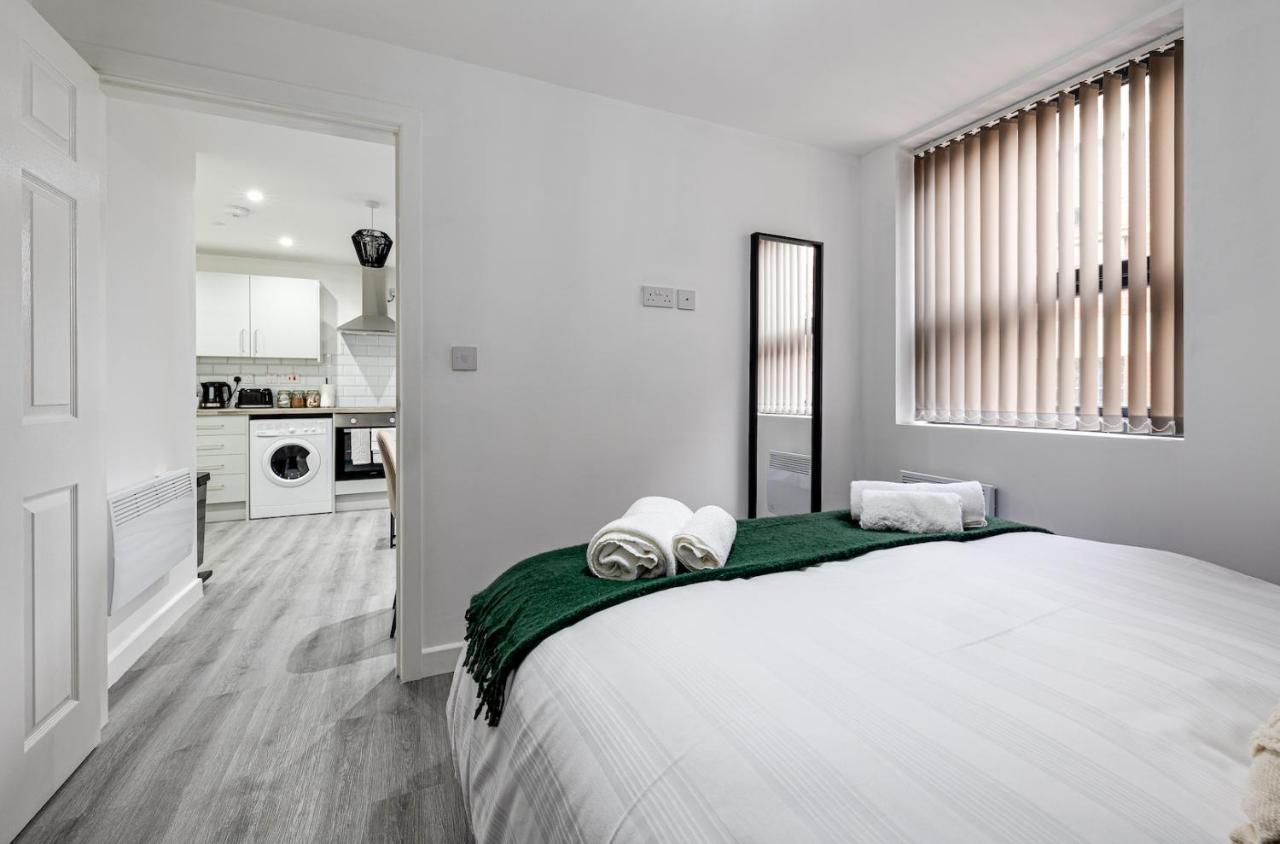 Cosy Modern Apt In Heart Of Stockport - Sleeps 4 Lägenhet Exteriör bild