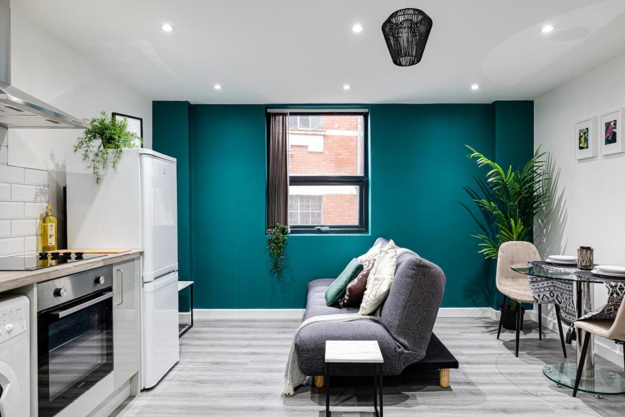 Cosy Modern Apt In Heart Of Stockport - Sleeps 4 Lägenhet Exteriör bild